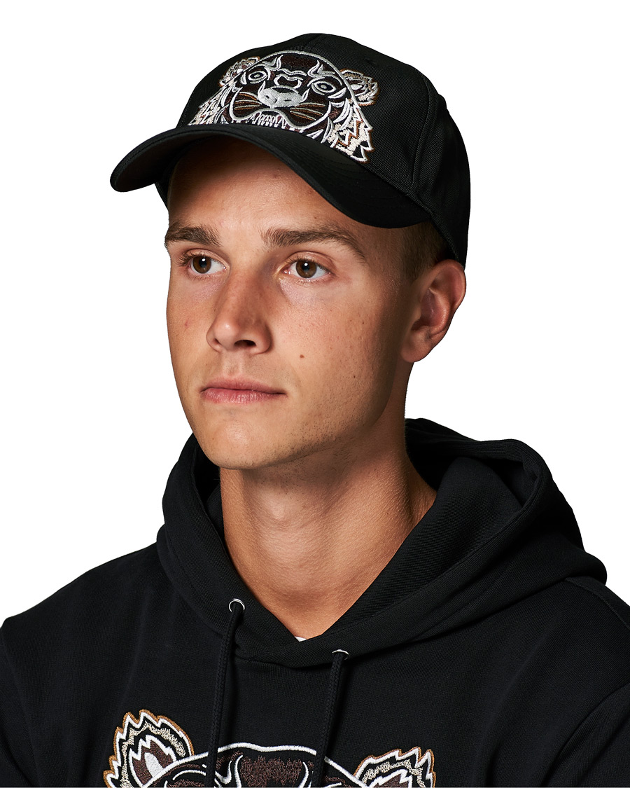 Herren | KENZO Icon Tiger Cap Black | KENZO | Icon Tiger Cap Black