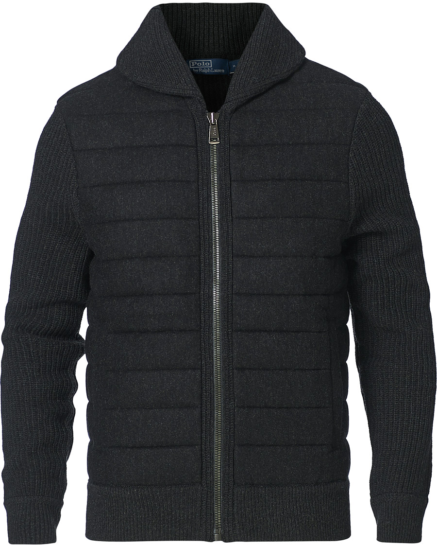Herren | Pullover | Polo Ralph Lauren | Knitted Shawl Collar Cardigan Black