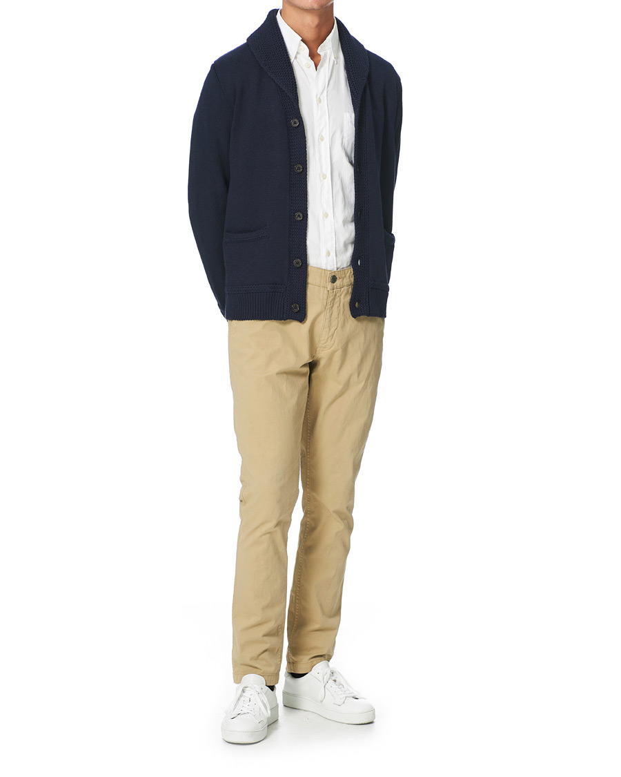 Herren | Pullover | Polo Ralph Lauren | Cotton Knitted Flag Cardigan Hunter Navy
