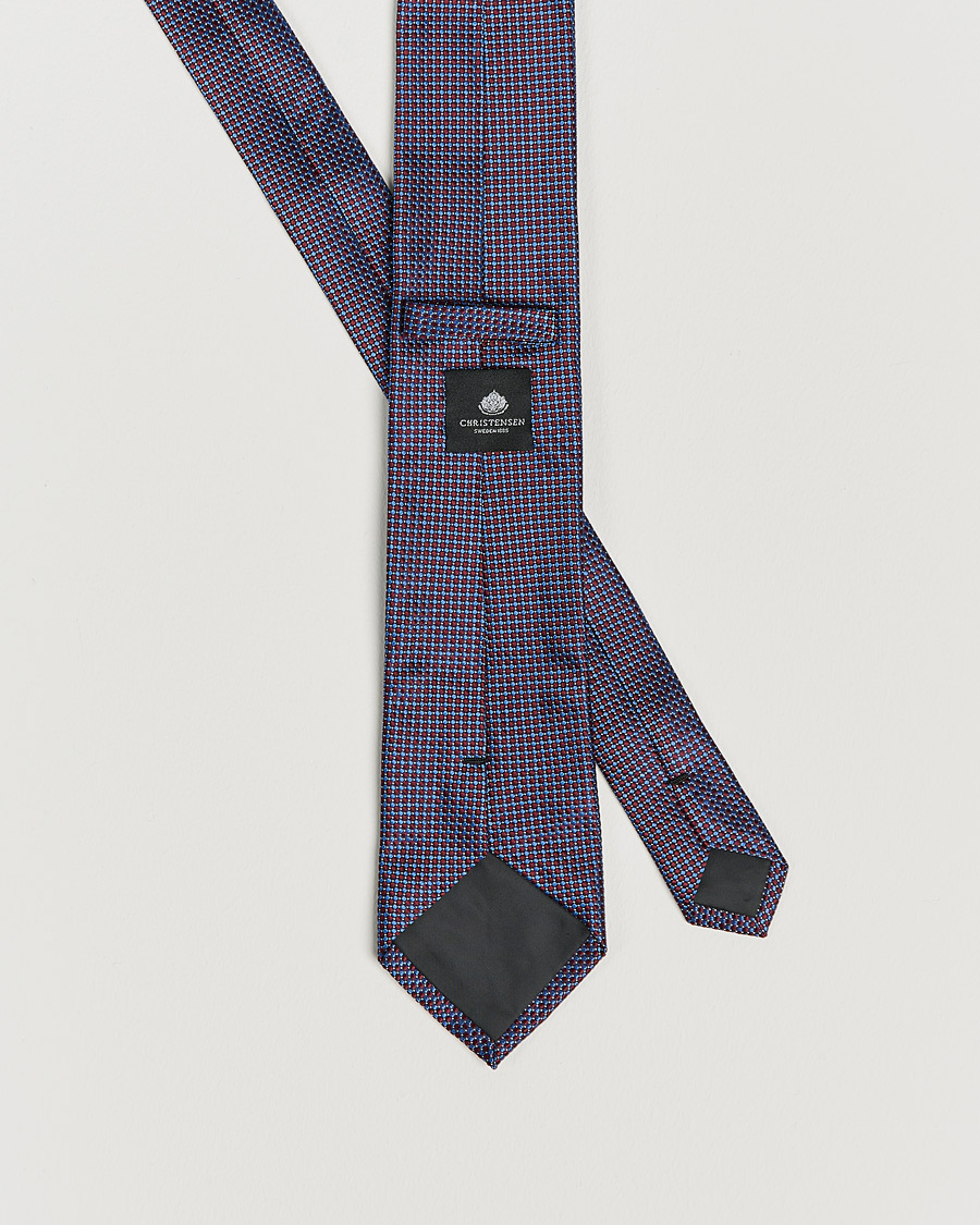 Herren | Amanda Christensen Box Set Silk 8 cm Paisley Tie And Pocket Square Wine | Amanda Christensen | Box Set Silk 8 cm Paisley Tie And Pocket Square Wine