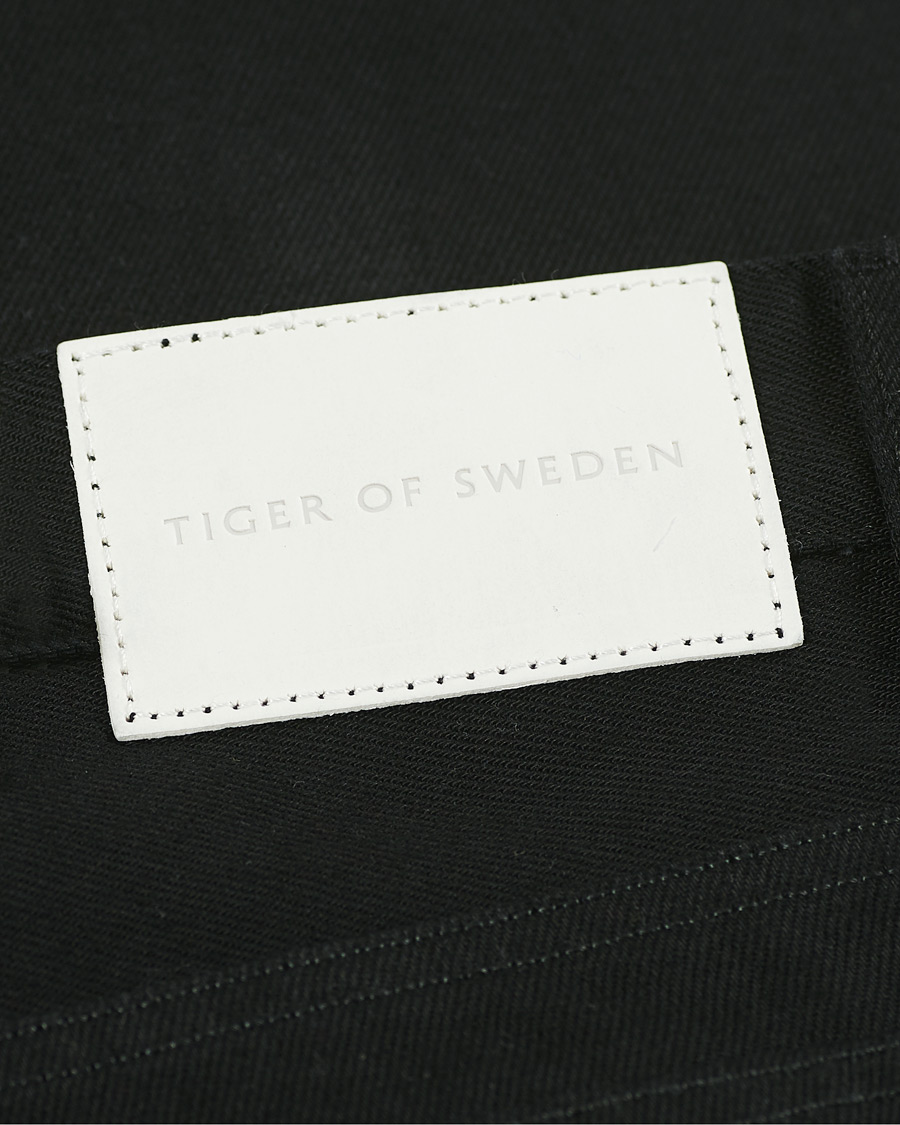Herren | Jeans | Tiger of Sweden | Nico Cotton Jeans Black