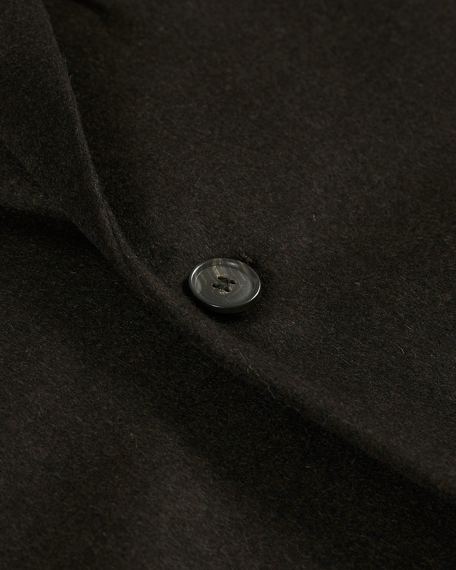Herren | Jacken | Tiger of Sweden | Cempsey Wool/Cashmere Coat Dark Chokolate