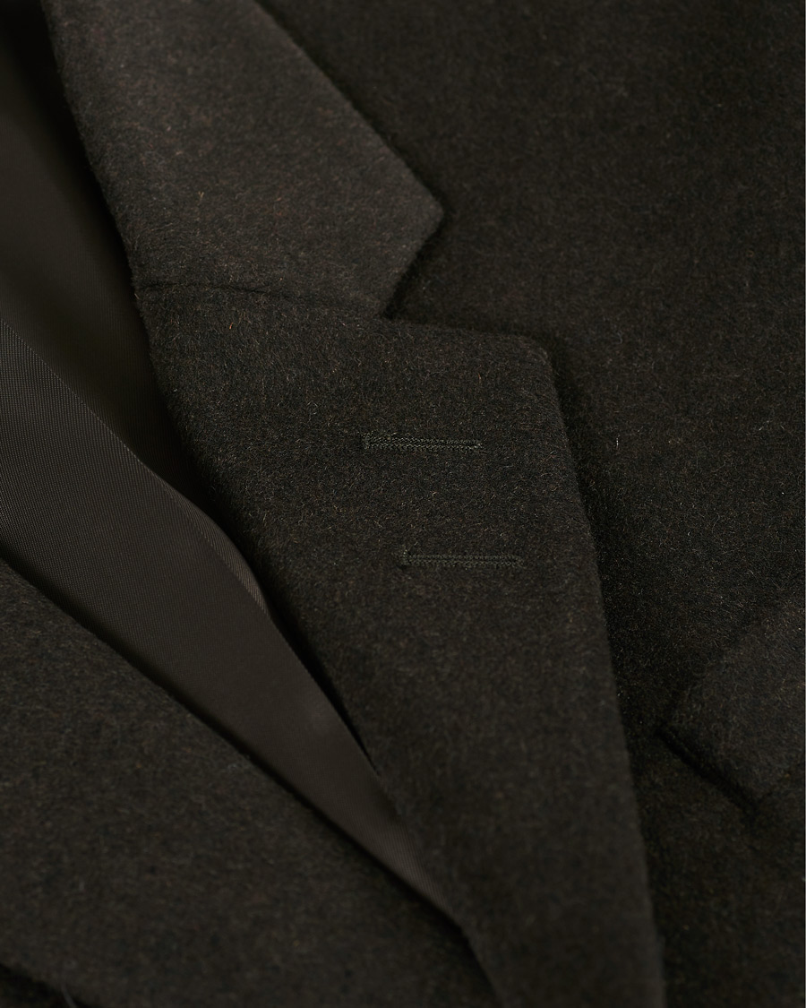 Herren | Jacken | Tiger of Sweden | Cempsey Wool/Cashmere Coat Dark Chokolate