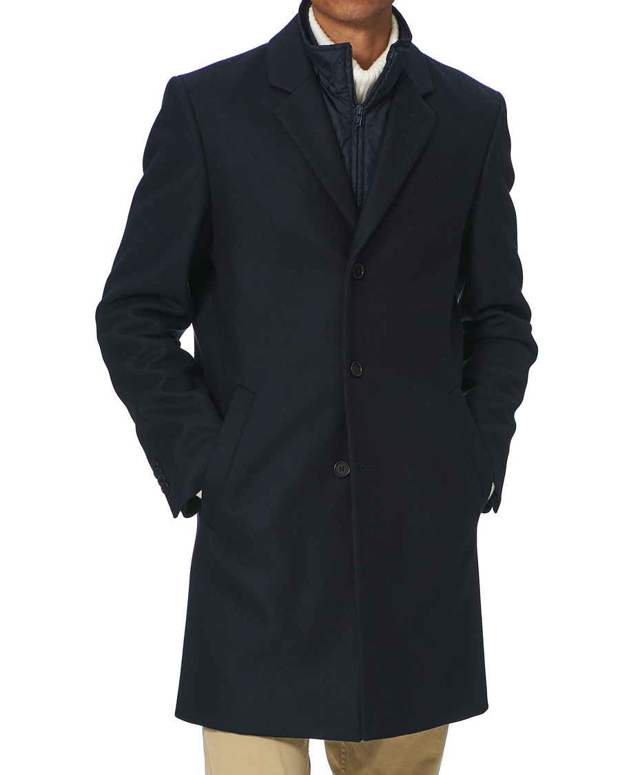 Herren | Jacken | Tiger of Sweden | Netley Wool Coat Navy