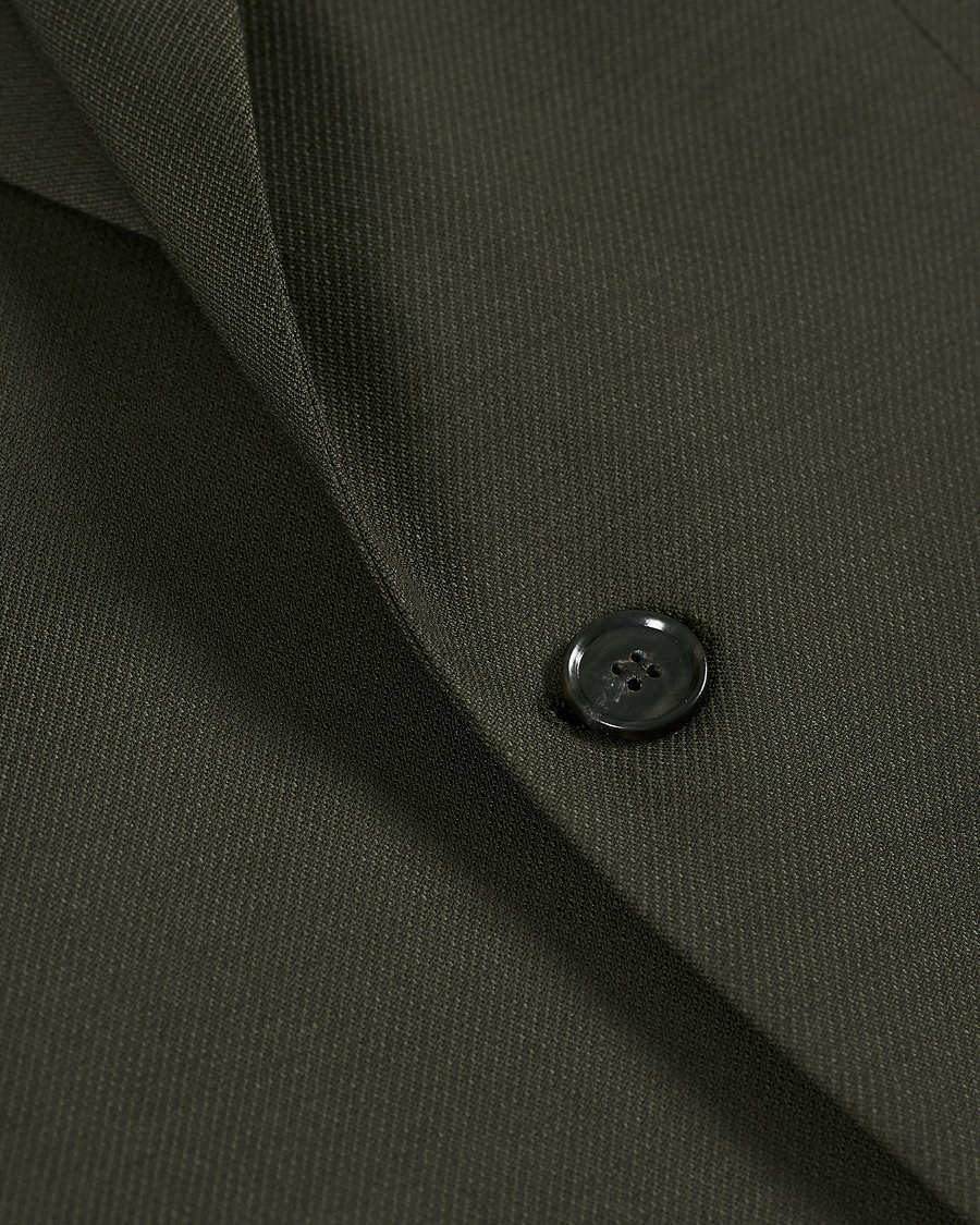 Herren | Sakkos | Tiger of Sweden | Jamonte Wool Suit Blazer Olive Extreme