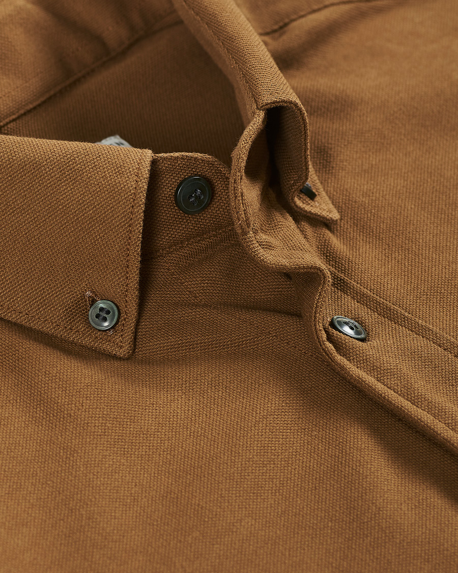 Herren | Hemden | Tiger of Sweden | Fenald Piquet Shirt Toasted Coconut