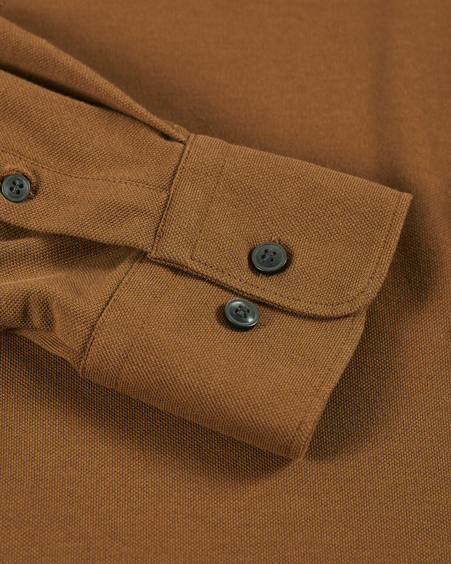 Herren | Hemden | Tiger of Sweden | Fenald Piquet Shirt Toasted Coconut