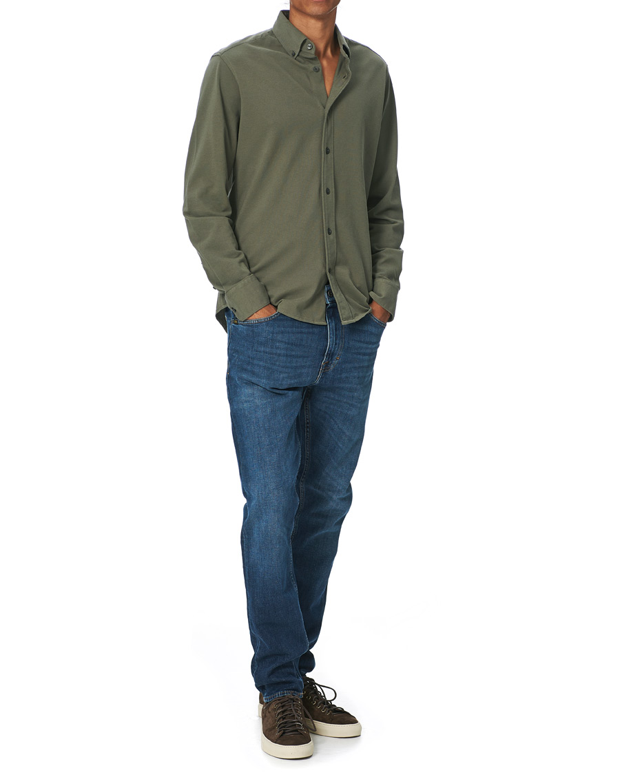 Herren | Hemden | Tiger of Sweden | Fenald Piquet Shirt City Green
