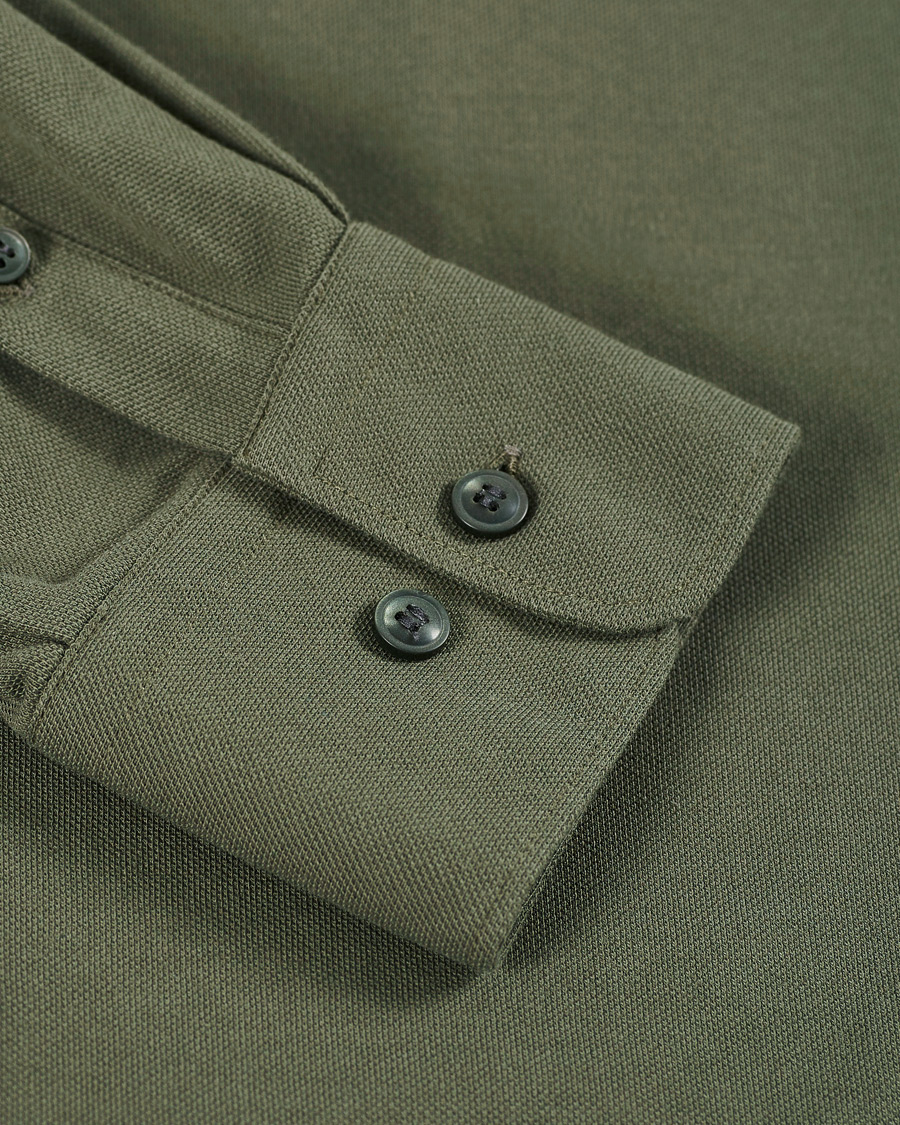 Herren | Hemden | Tiger of Sweden | Fenald Piquet Shirt City Green