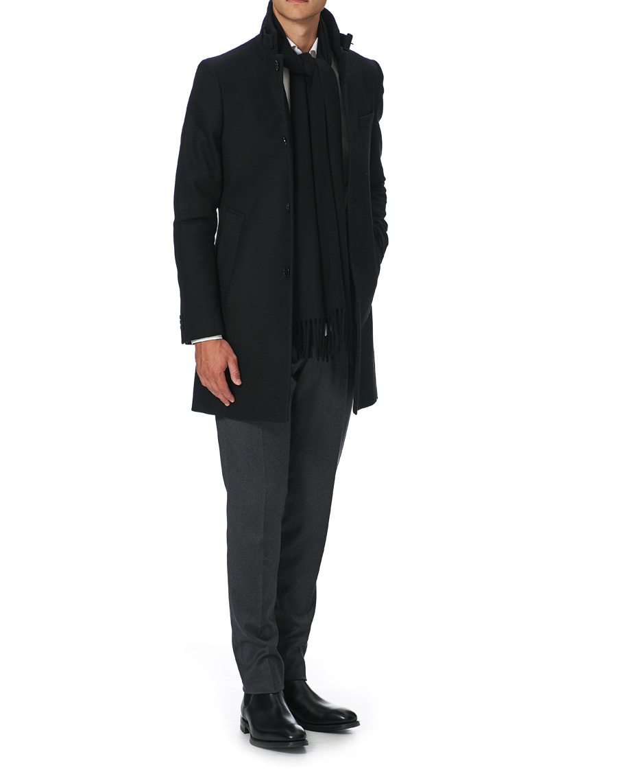 Herren | Tiger of Sweden Sylan Wool Scarf Black | Tiger of Sweden | Sylan Wool Scarf Black