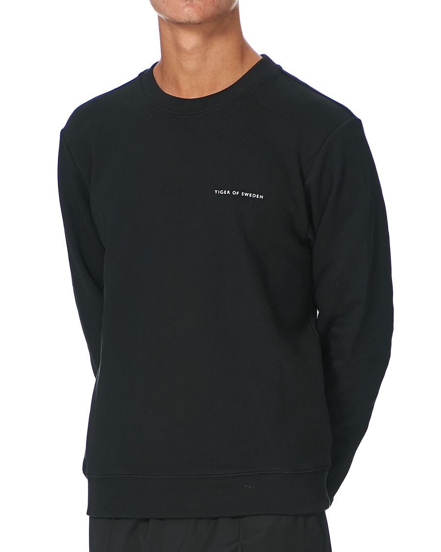 Herren | Pullover | Tiger of Sweden | Emerson Cotton Sweatshirt Black