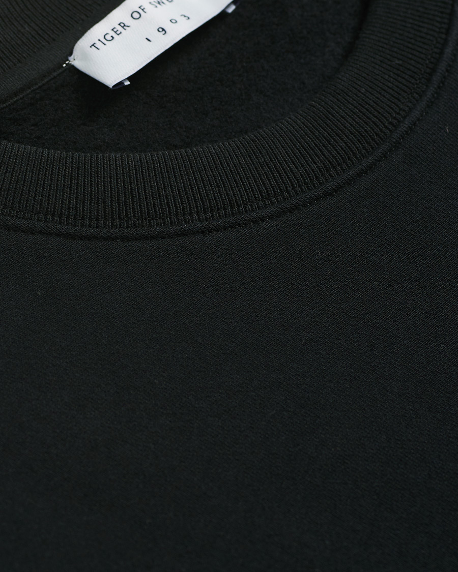 Herren | Pullover | Tiger of Sweden | Emerson Cotton Sweatshirt Black
