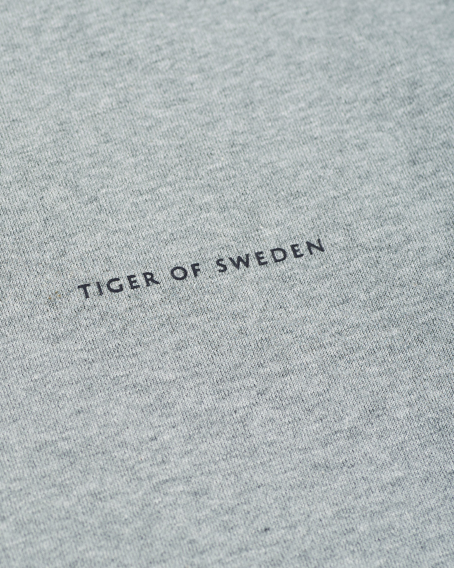 Herren | Pullover | Tiger of Sweden | Emerson Cotton Sweatshirt Mid Grey Mel