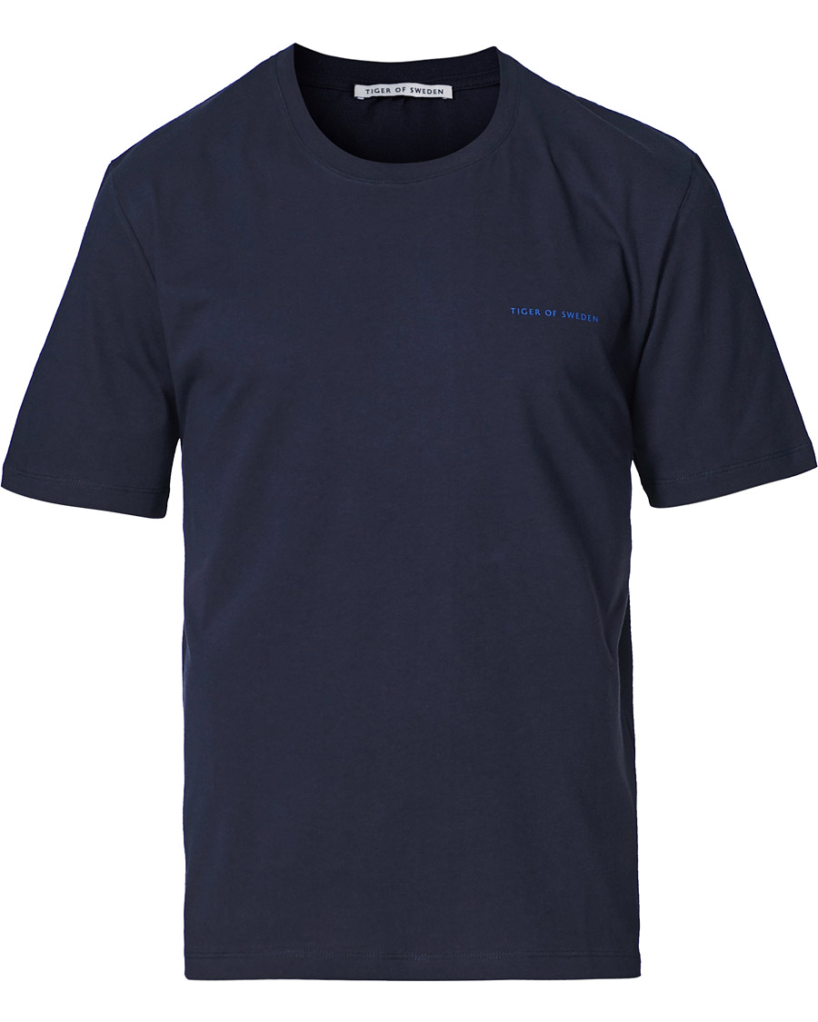 Herren | T-Shirts | Tiger of Sweden | Pro Cotton Logo Tee Light Ink