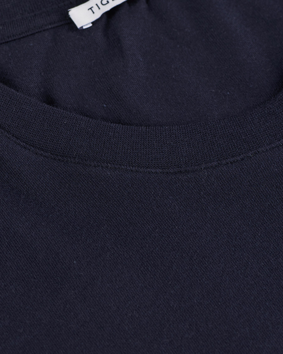 Herren | T-Shirts | Tiger of Sweden | Pro Cotton Logo Tee Light Ink