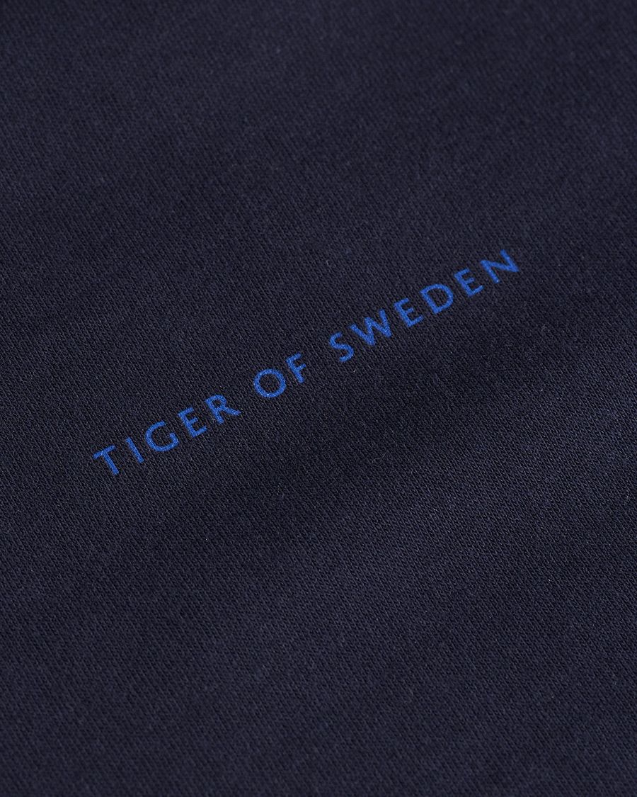 Herren | T-Shirts | Tiger of Sweden | Pro Cotton Logo Tee Light Ink