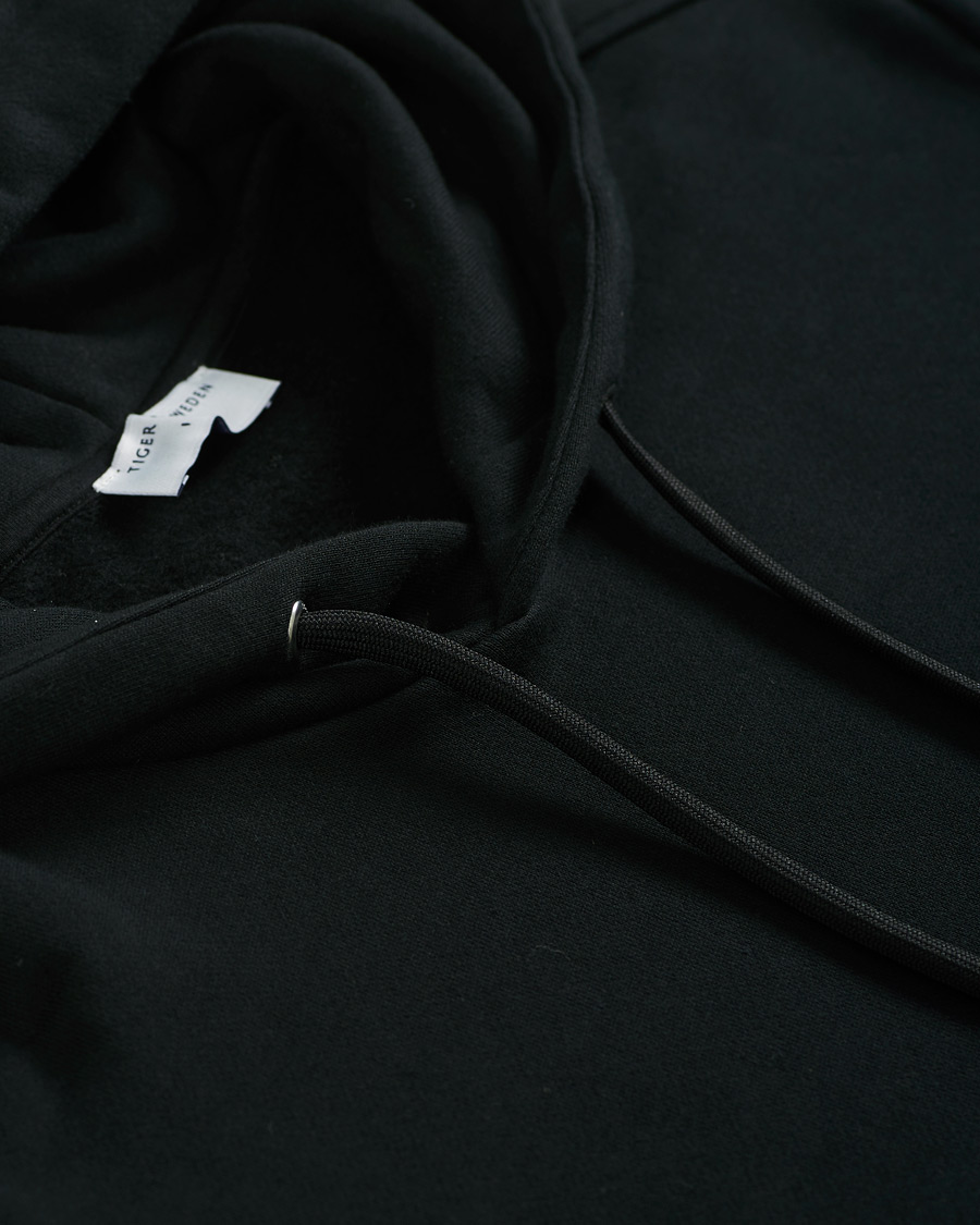 Herren | Pullover | Tiger of Sweden | Dominick Cotton Hoodie Black