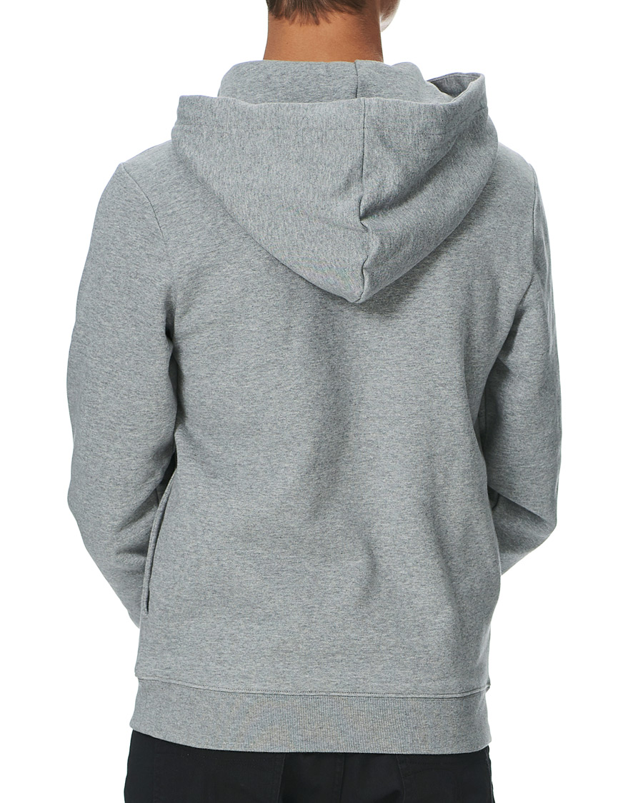 Herren | Pullover | Tiger of Sweden | Dominick Cotton Hoodie Mid Grey Mel