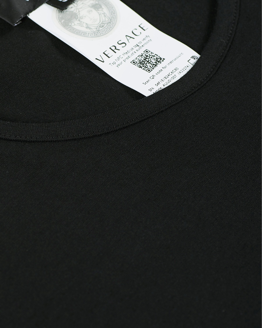 Herren | T-Shirts | Versace | Medusa Long Sleeve Tee Black