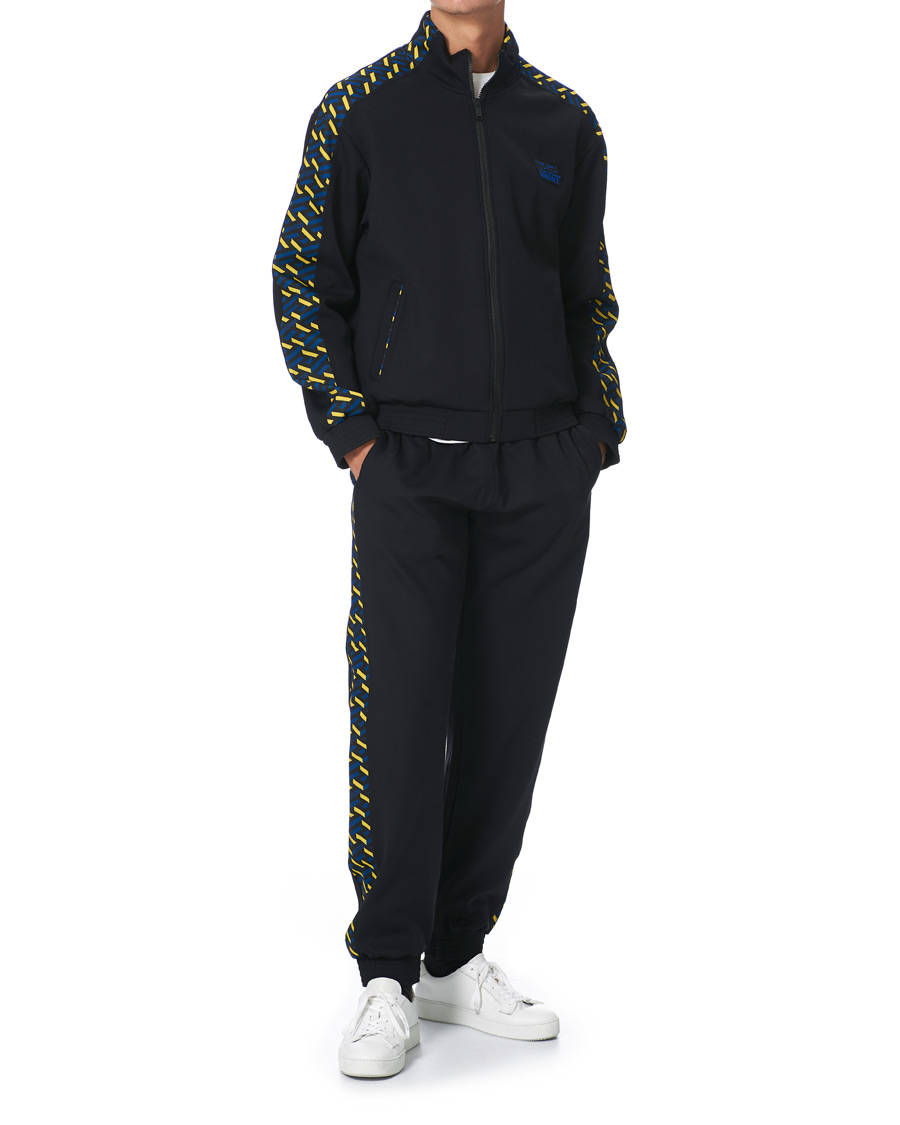 Herren | Pullover | Versace | Monogram Zip Sweater Navy