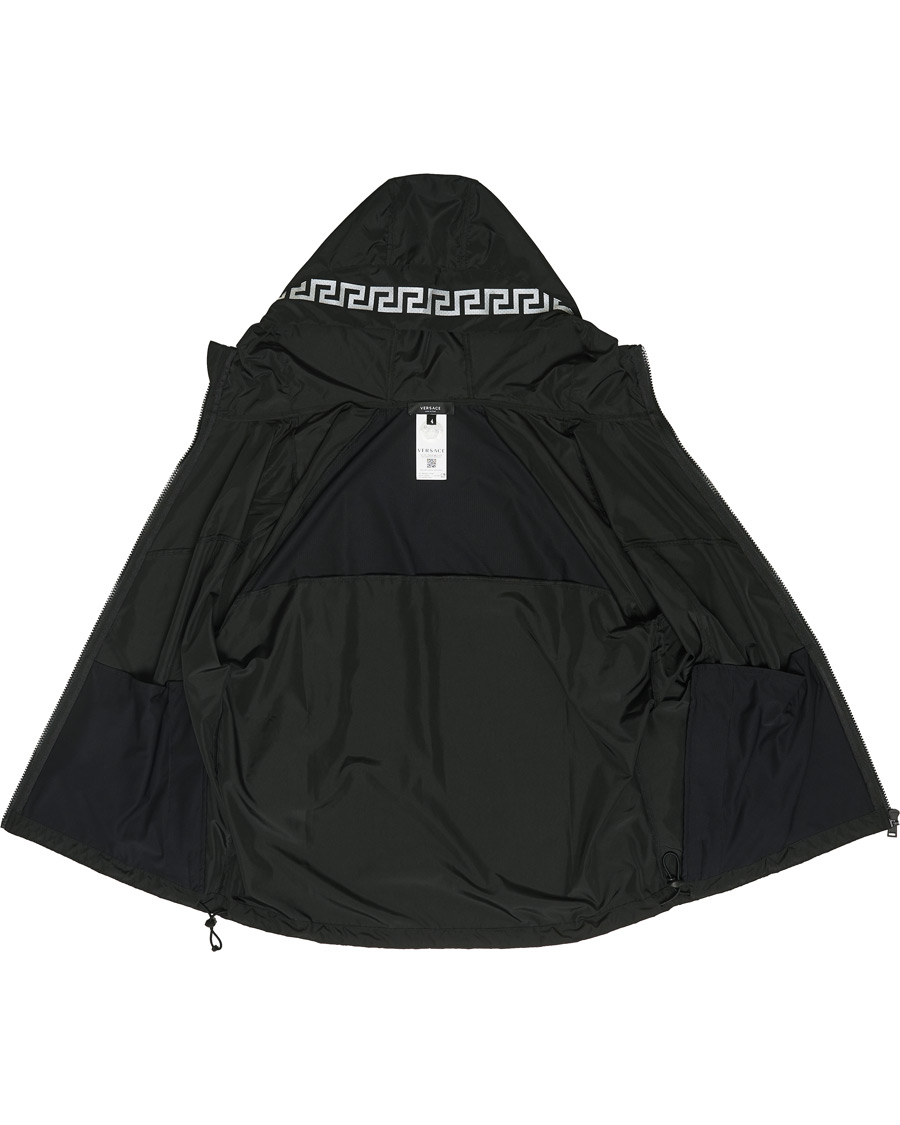 Herren | Jacken | Versace | Monogram Hooded Jacket Black