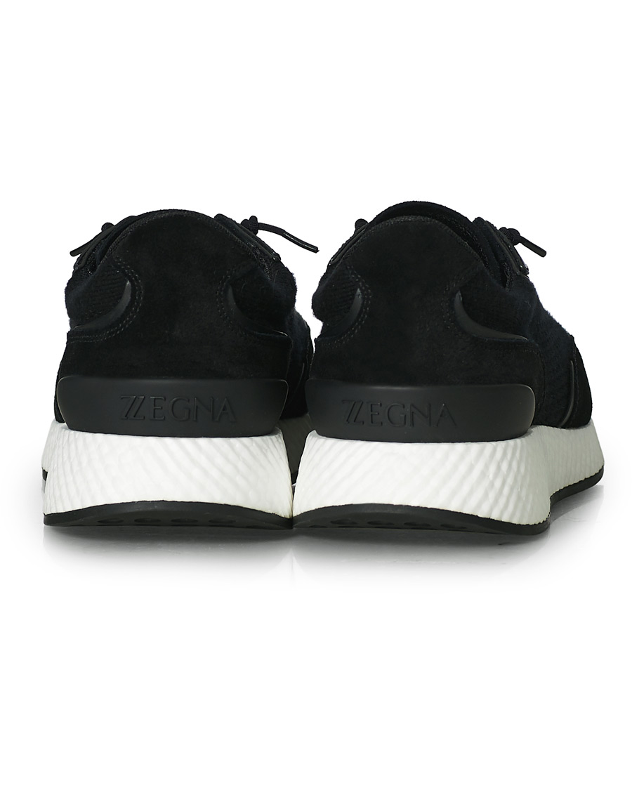 Herren | Z Zegna Piuma Running Sneaker Black | Z Zegna | Piuma Running Sneaker Black