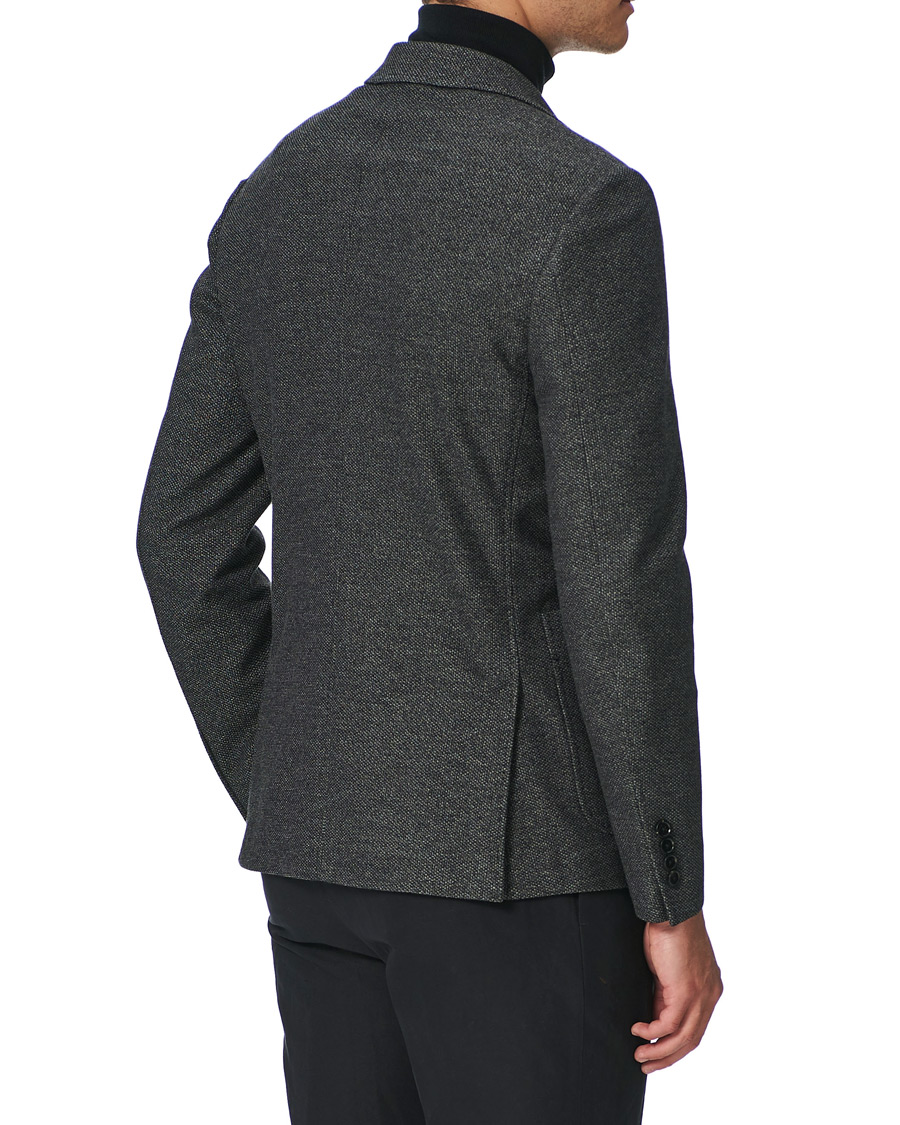 Herren | Sakkos | Ermenegildo Zegna | Wool Blend Jersey Blazer Grey Melange