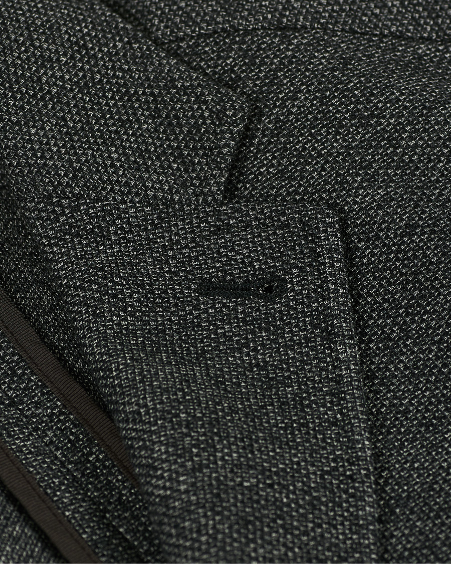 Herren | Sakkos | Ermenegildo Zegna | Wool Blend Jersey Blazer Grey Melange