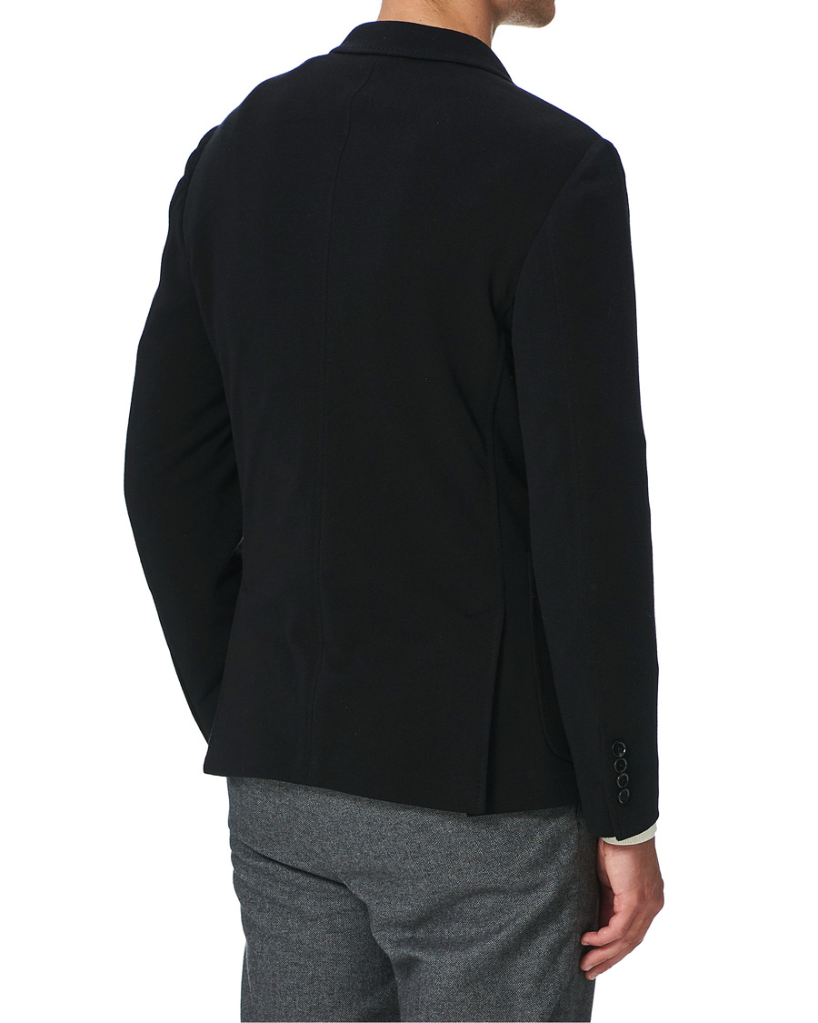 Herren | Sakkos | Ermenegildo Zegna | 15 Mil Wool Jersey Blazer Black