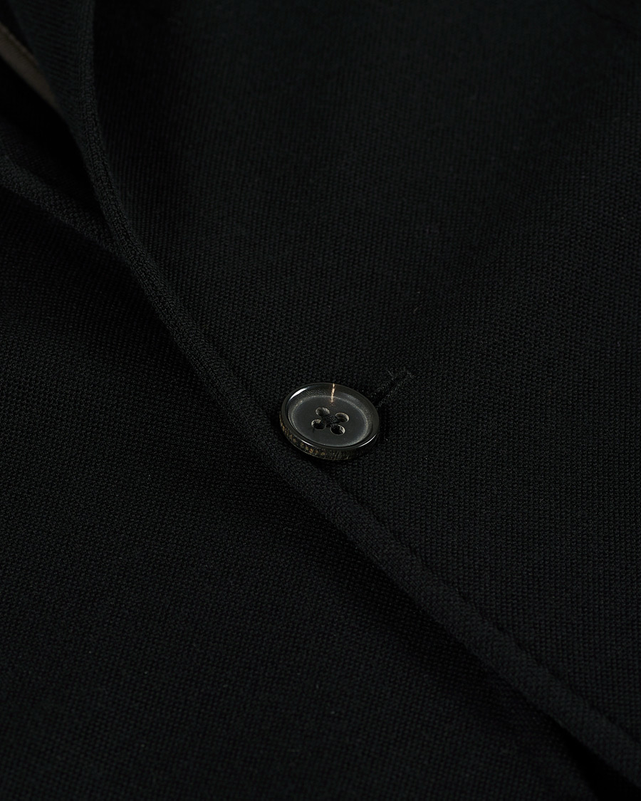 Herren | Sakkos | Ermenegildo Zegna | 15 Mil Wool Jersey Blazer Black