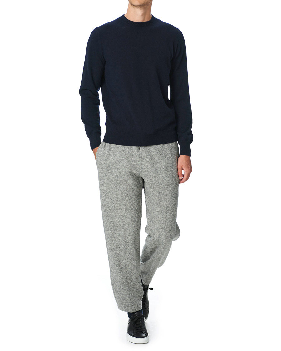 Herren | Pullover | Ermenegildo Zegna | Cashmere Crew Neck Sweater Navy