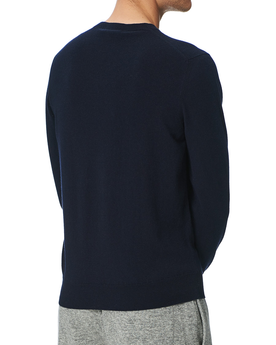 Herren | Pullover | Ermenegildo Zegna | Cashmere Crew Neck Sweater Navy