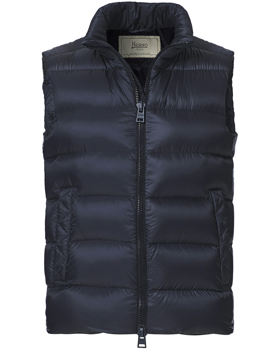 Herren | Jacken | Herno | Globe Down Puffer Gilet Navy