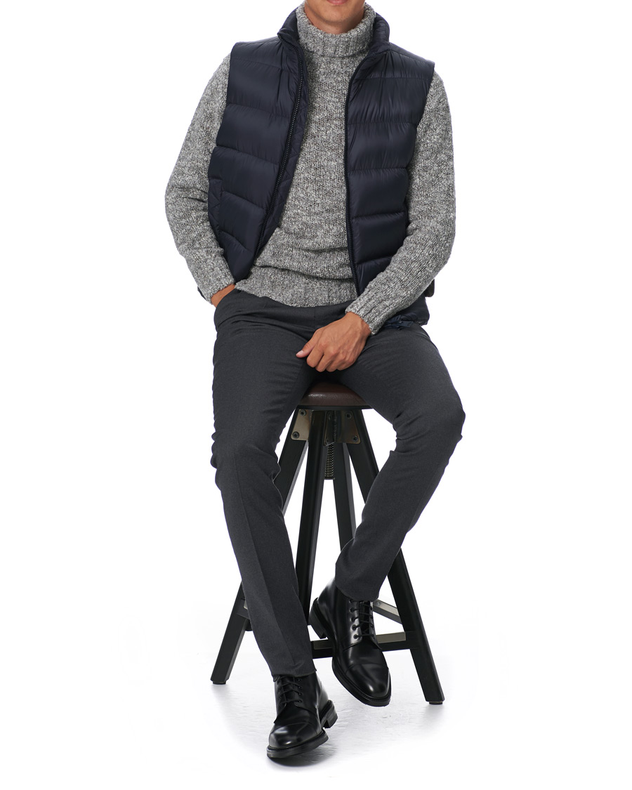 Herren | Jacken | Herno | Globe Down Puffer Gilet Navy