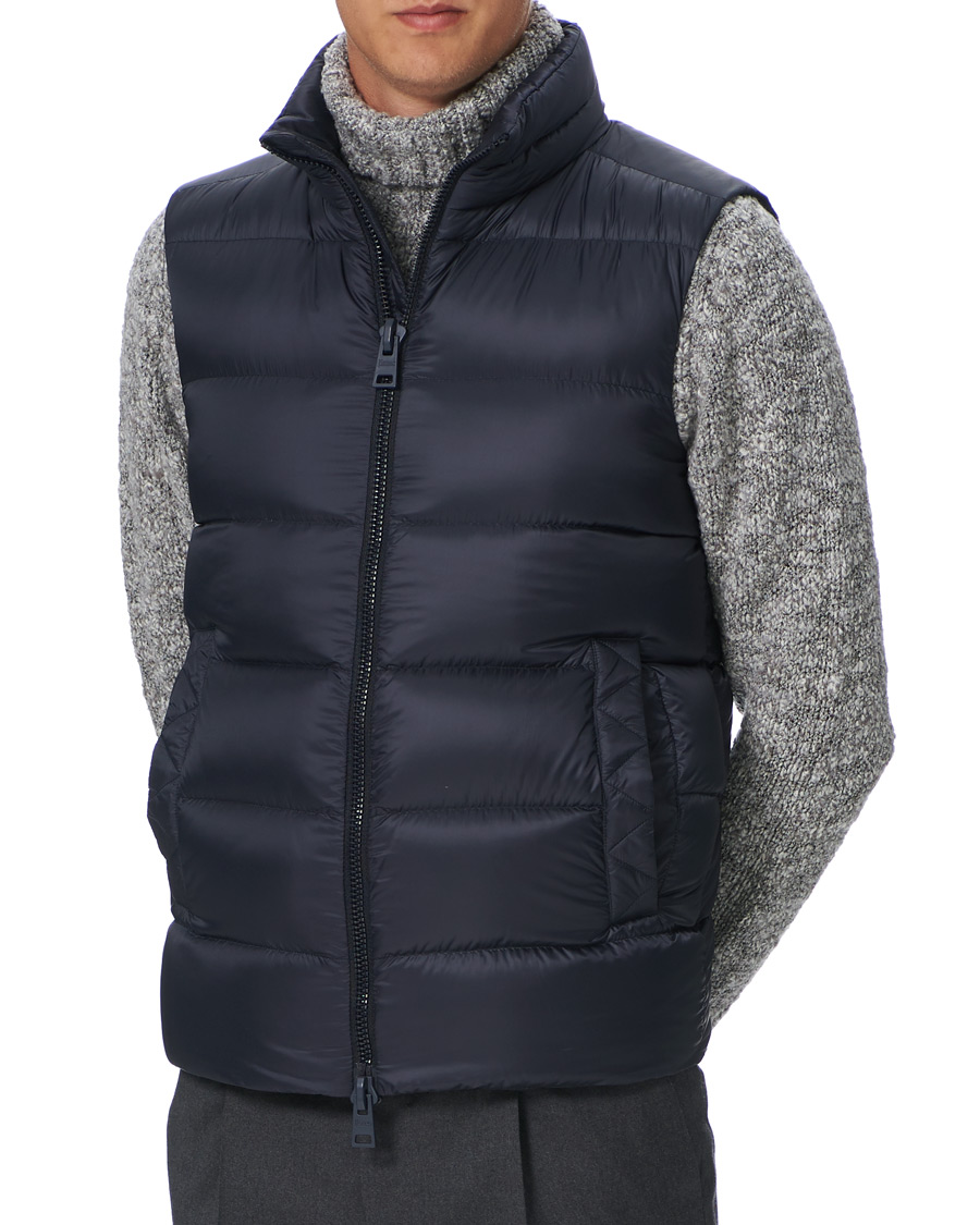 Herren | Jacken | Herno | Globe Down Puffer Gilet Navy