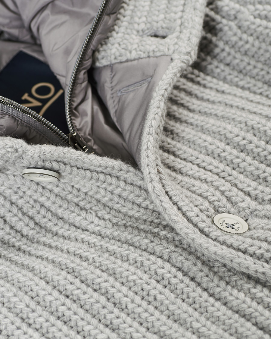 Herren | Jacken | Herno | Pep Cardigan Jacket Grey Melange