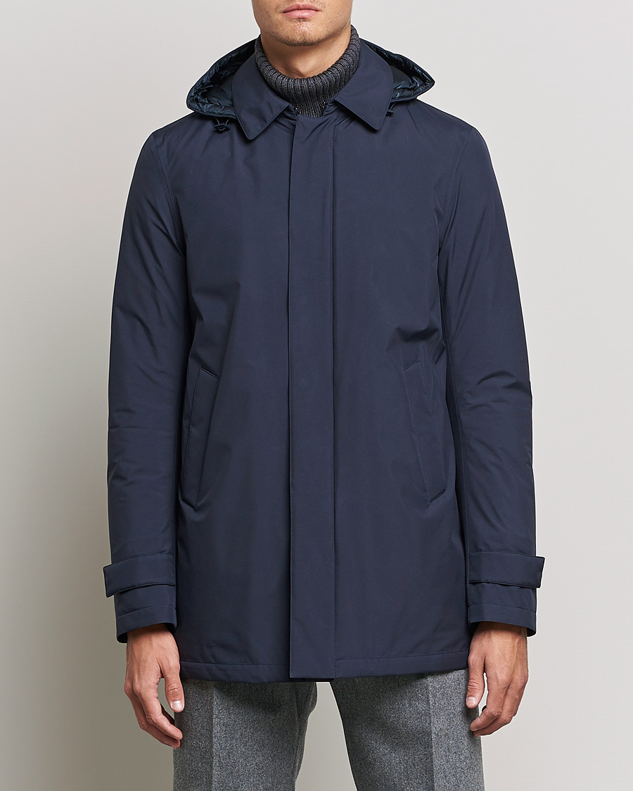 Herren | Jacken | Herno | Laminar Waterproof Down Coat Navy
