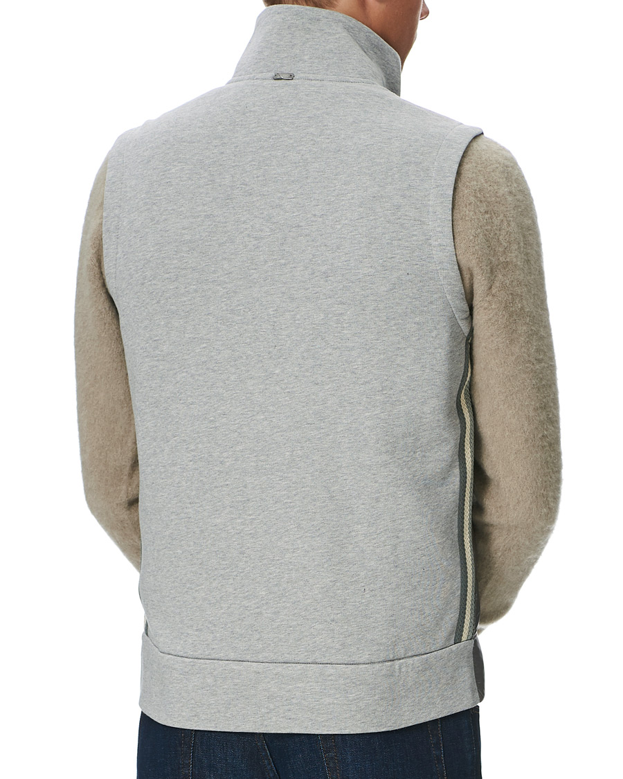 Herren | Jacken | Herno | Nylon Ultralight Gilet Grigio Perla