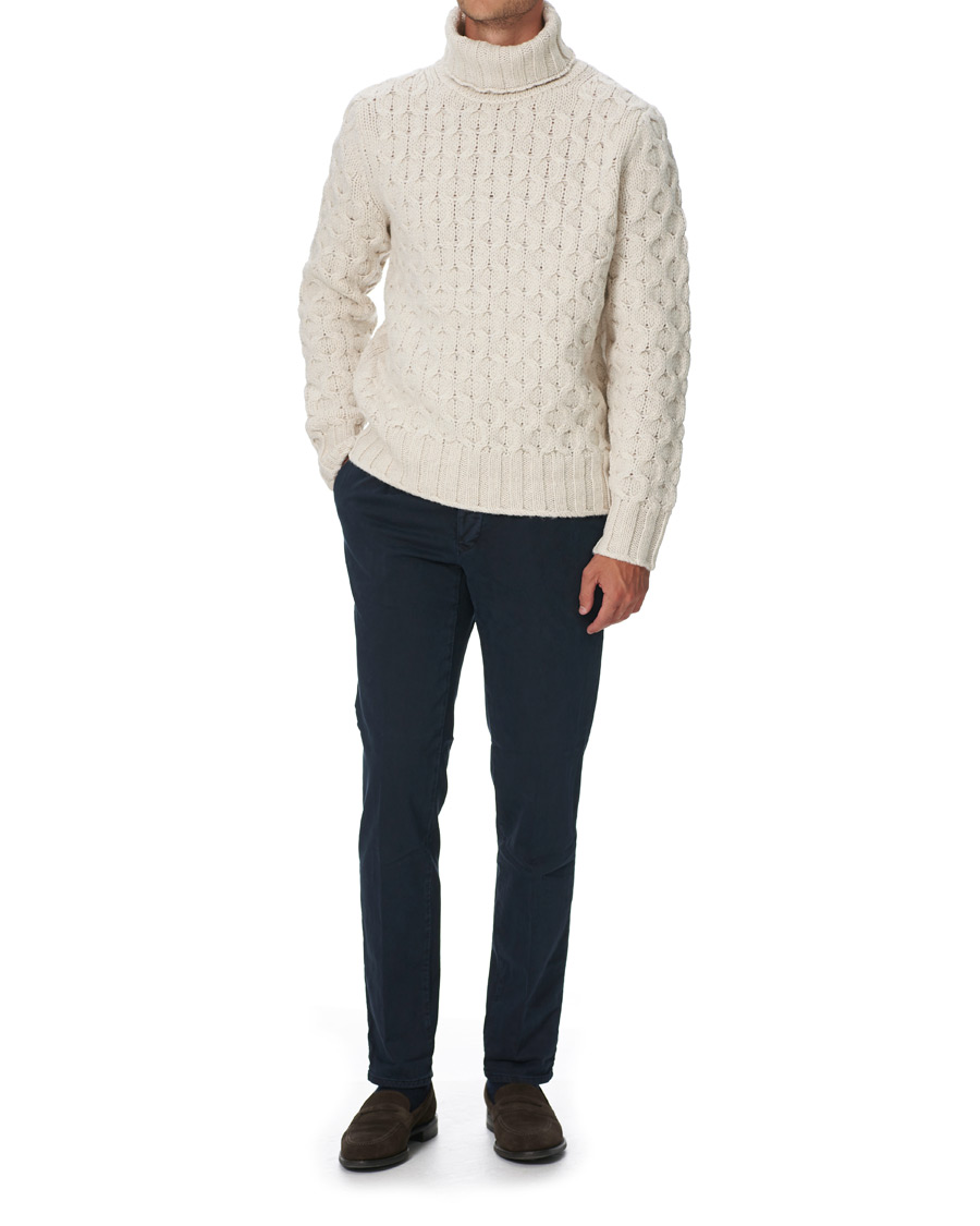 Herren | Pullover | Morris Heritage | Heritage Vincenzo Rollneck White