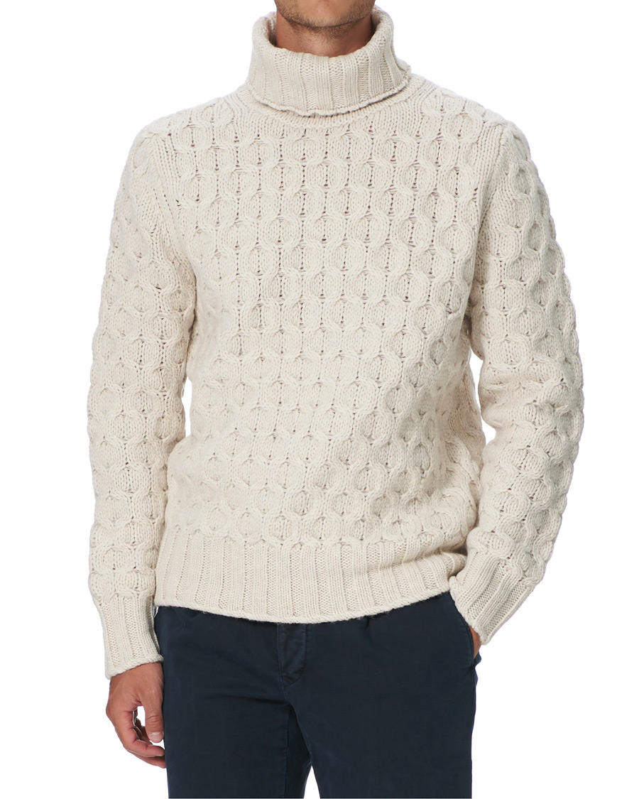 Herren | Pullover | Morris Heritage | Heritage Vincenzo Rollneck White