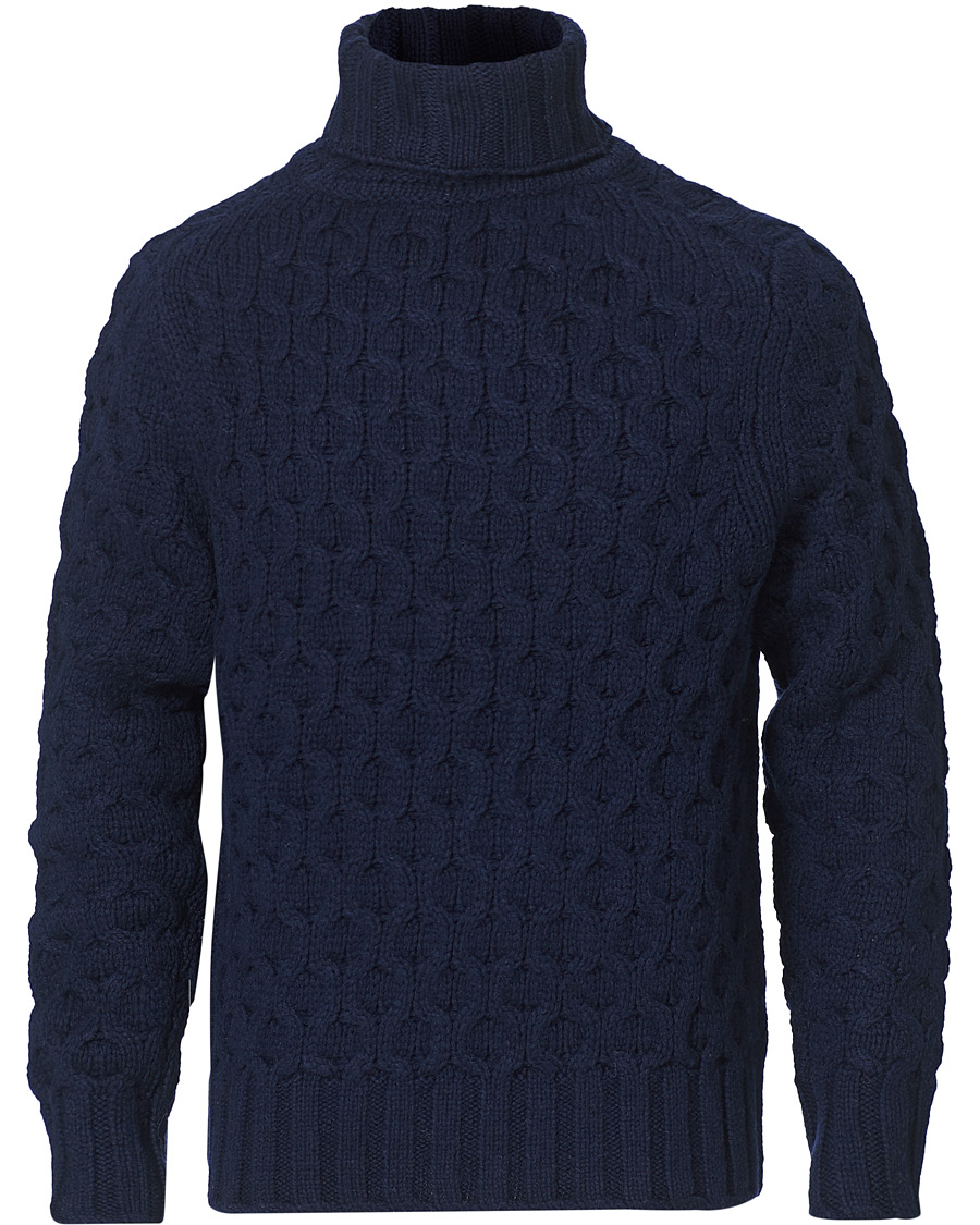 Herren | Pullover | Morris Heritage | Heritage Vincenzo Rollneck Navy