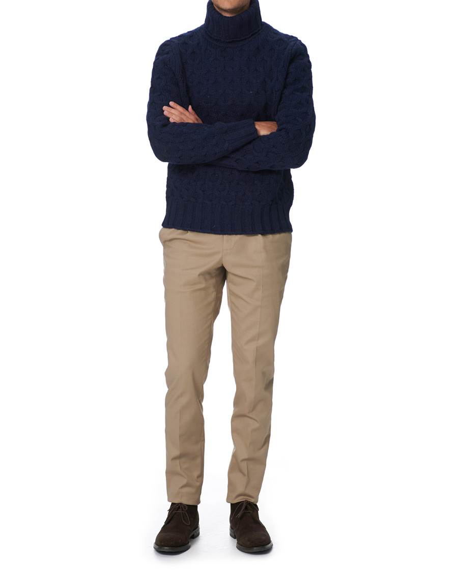 Herren | Pullover | Morris Heritage | Heritage Vincenzo Rollneck Navy
