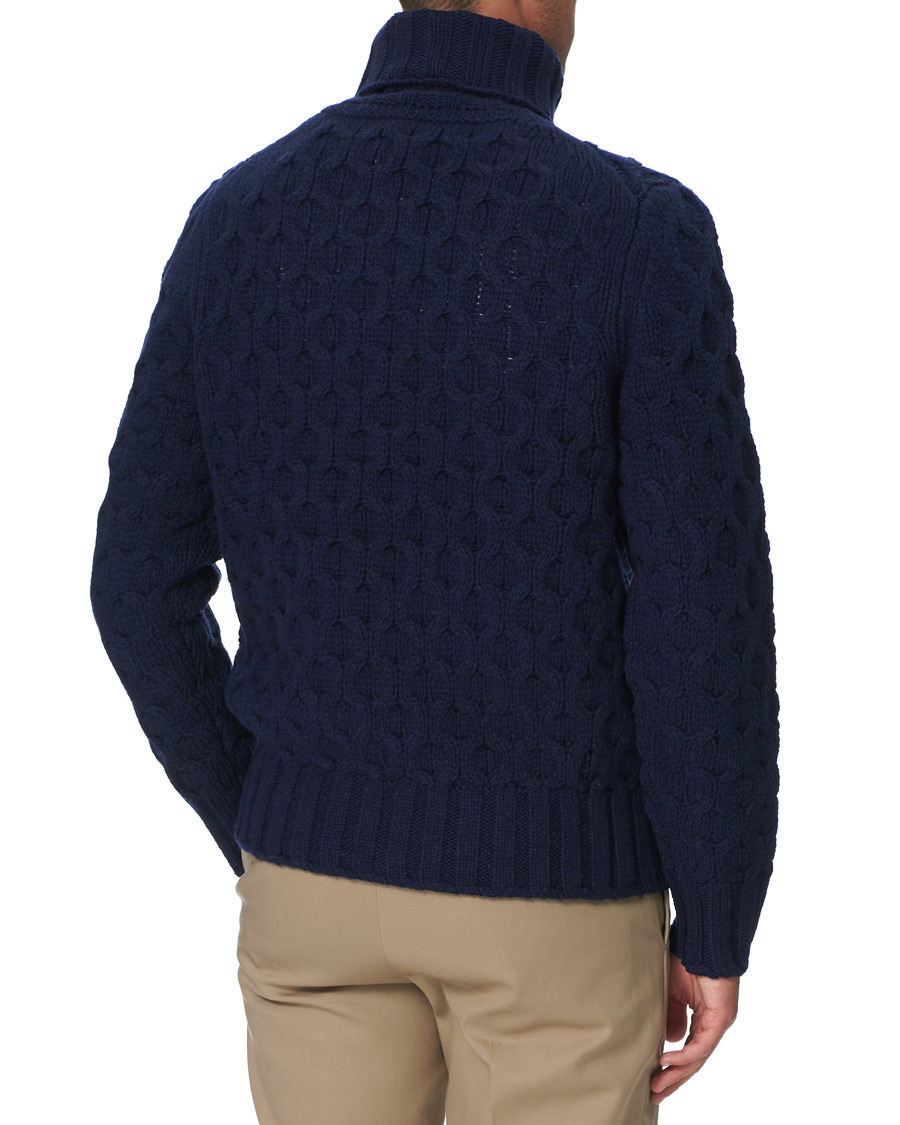 Herren | Pullover | Morris Heritage | Heritage Vincenzo Rollneck Navy