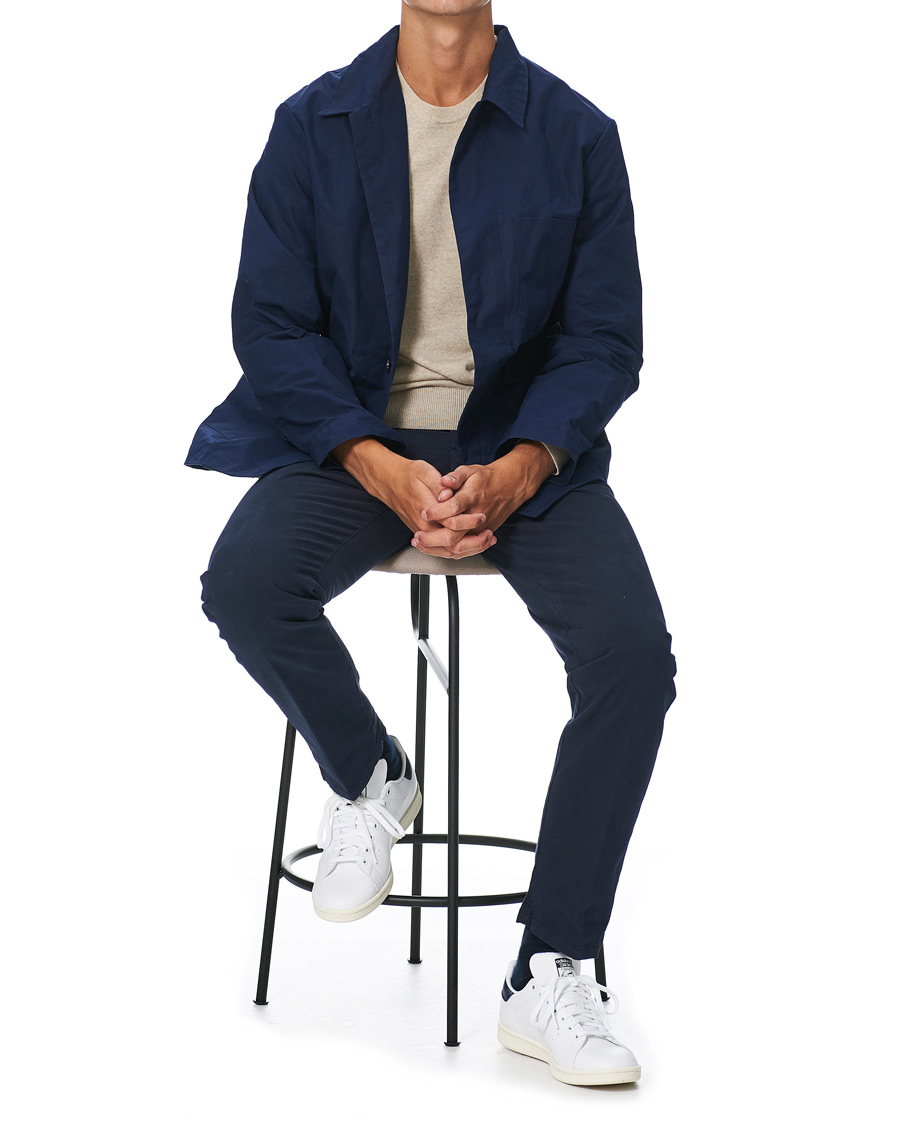 Herren | adidas Originals Stan Smith Sneaker White/Navy | adidas Originals | Stan Smith Sneaker White/Navy