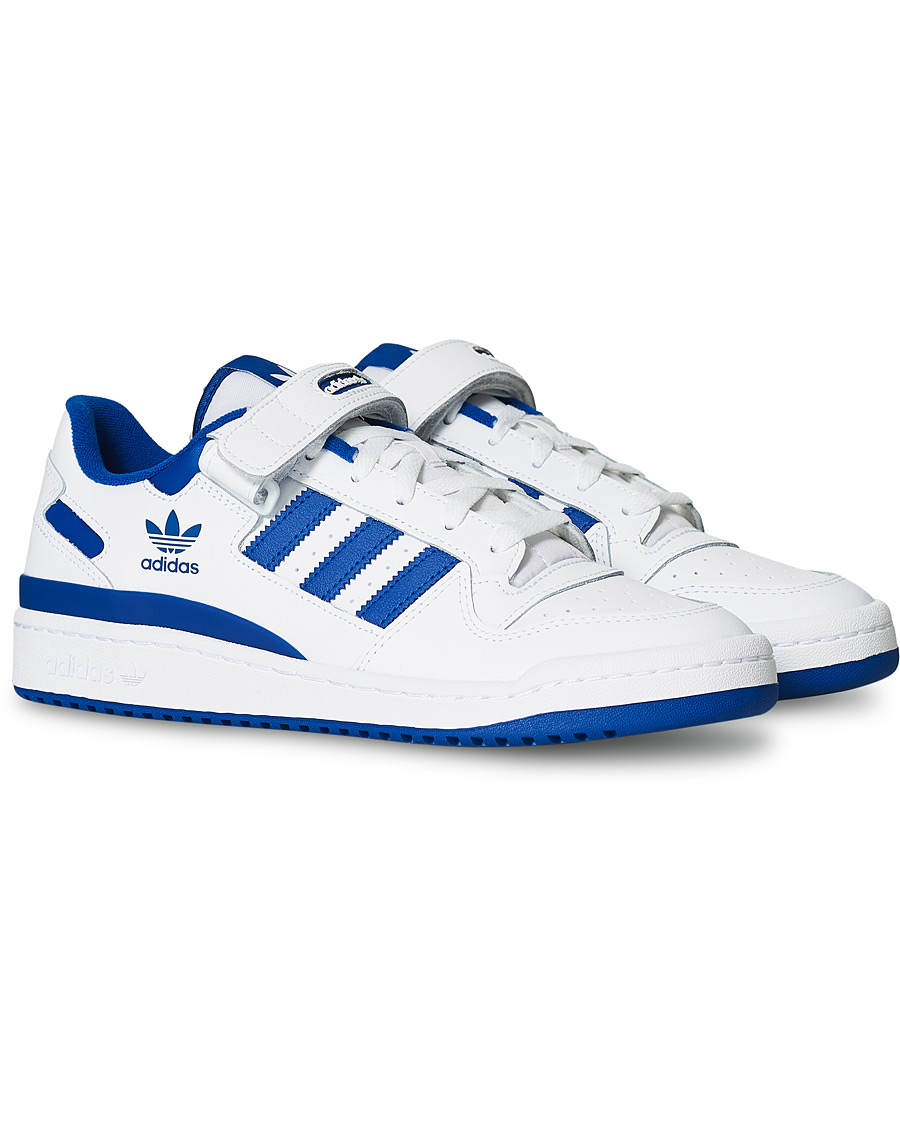 Herren | adidas Originals Forum Low Sneaker White/Blue | adidas Originals | Forum Low Sneaker White/Blue