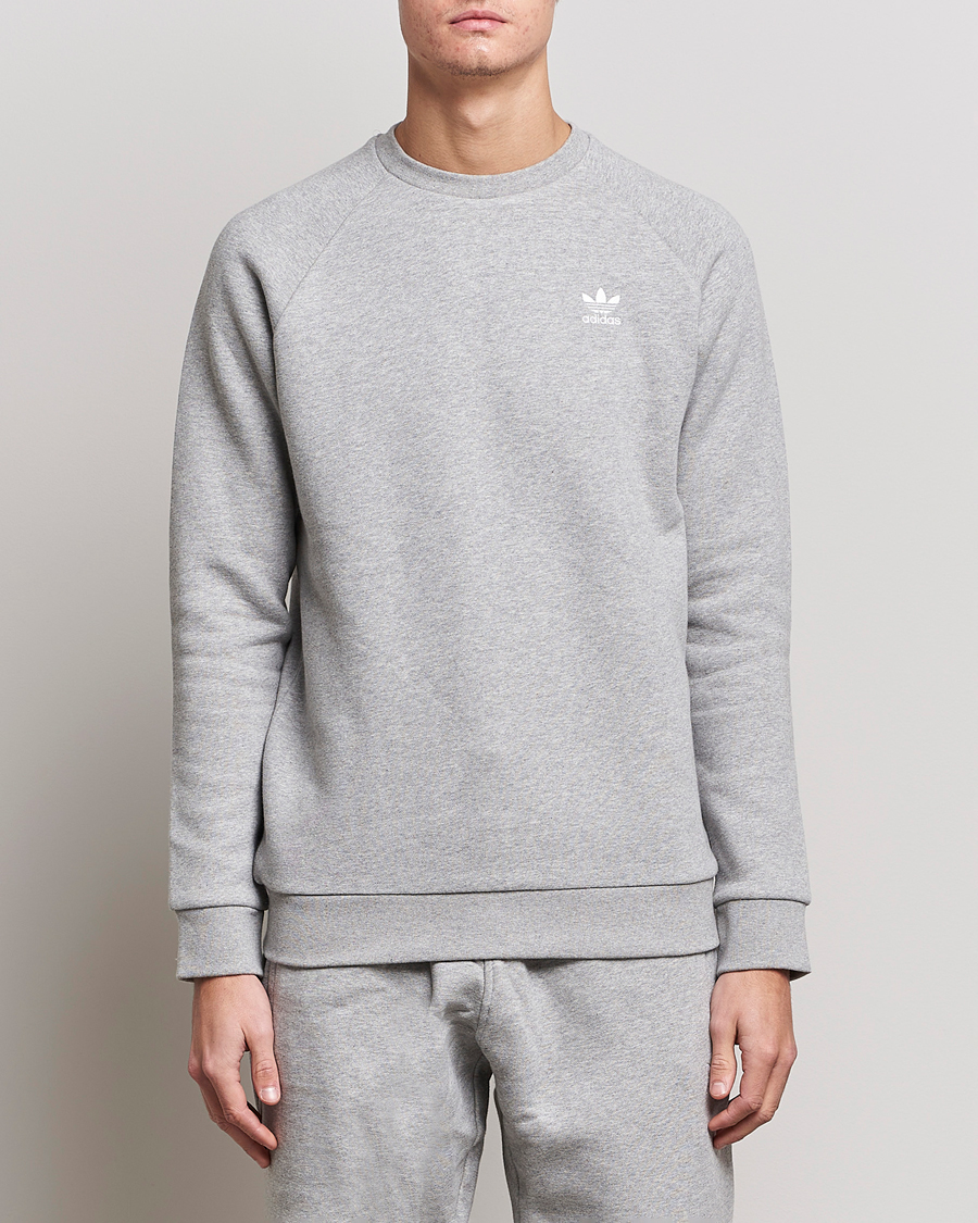 Herr |  | adidas Originals | Essential Trefoil Sweatshirt Grey