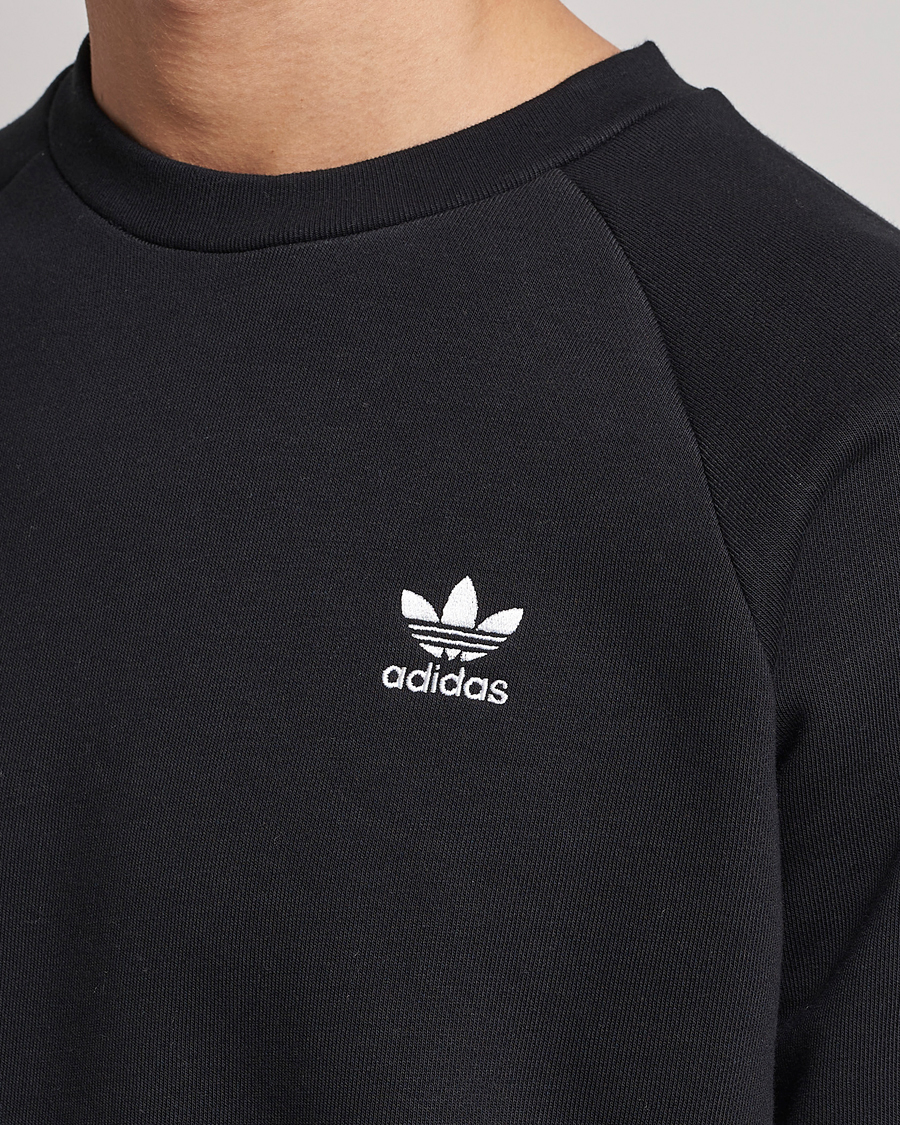 Herren | Pullover | adidas Originals | Essential Trefoil Sweatshirt Black
