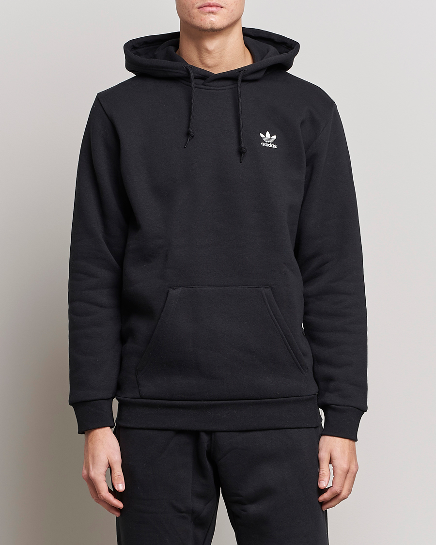 Herr | Kläder | adidas Originals | Essential Trefoil Hoodie Black