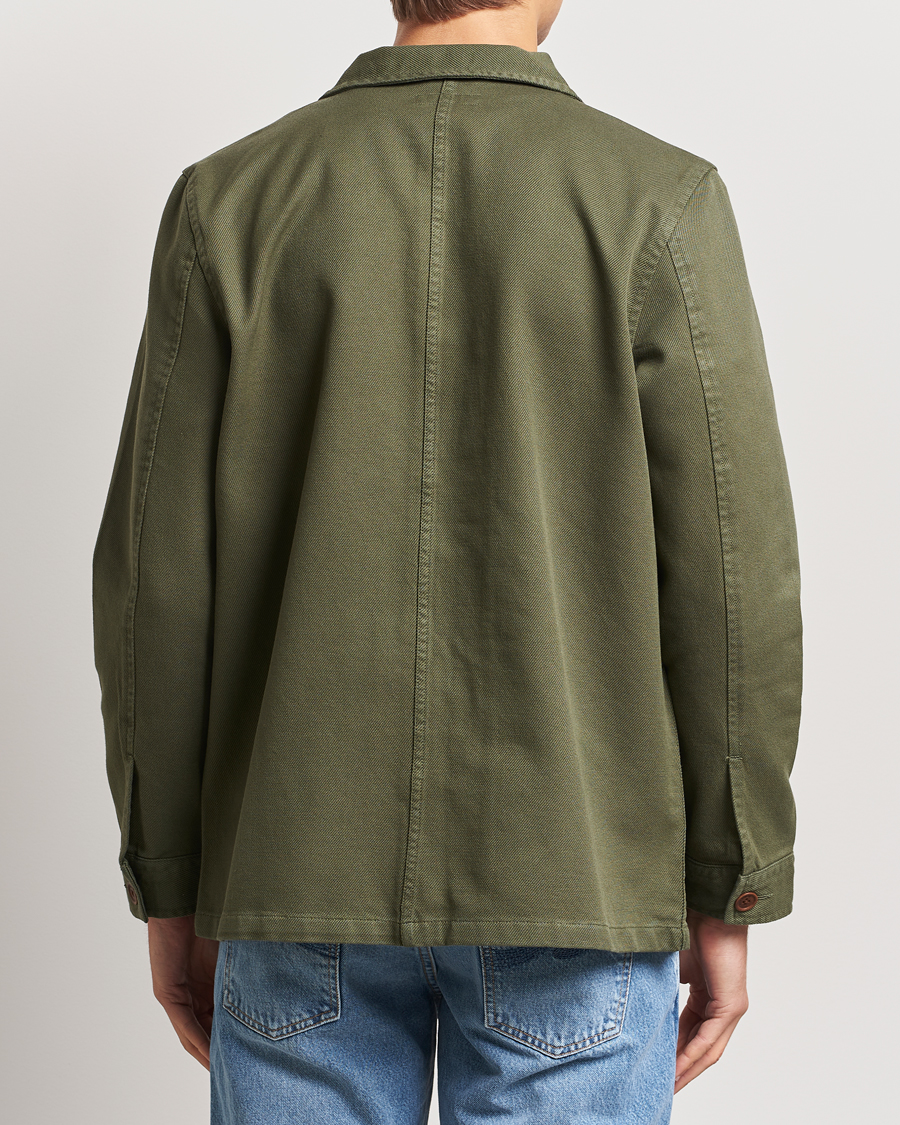 Herren | Hemden | Nudie Jeans | Barney Worker Overshirt Olive