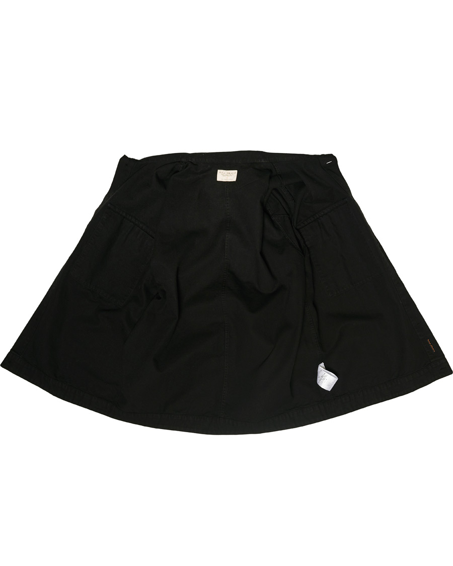 Herren | Nudie Jeans Colin Canvas Overshirt Black | Nudie Jeans | Colin Canvas Overshirt Black